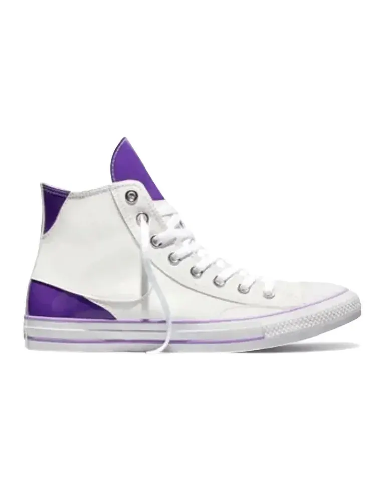 Кеды Converse Chuck Taylor All Star Hi x Dragon Ball Z — изображение 1 из 7, белый/фиолетовый