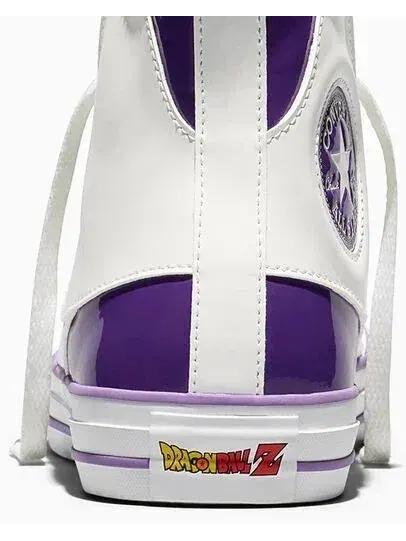 Кеды Converse Chuck Taylor All Star Hi x Dragon Ball Z — изображение 6 из 7, белый/фиолетовый