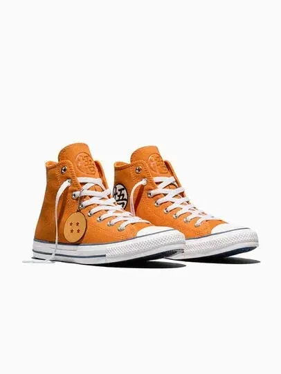 Кеды Converse Chuck Taylor All Star Hi x Dragon Ball Z — изображение 4 из 7, оранжевый