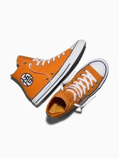 Кеды Converse Chuck Taylor All Star Hi x Dragon Ball Z — изображение 5 из 7, оранжевый
