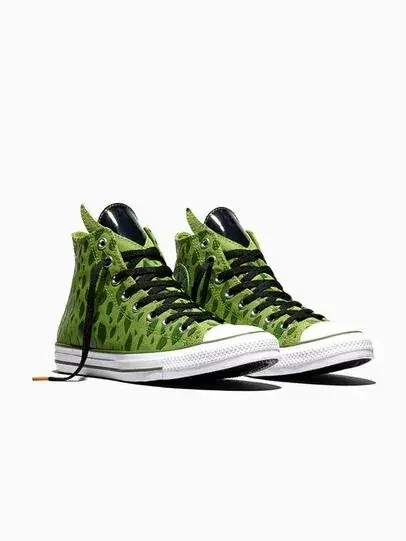 Кеды Converse Chuck Taylor All Star Hi x Dragon Ball Z — изображение 5 из 7, зеленый