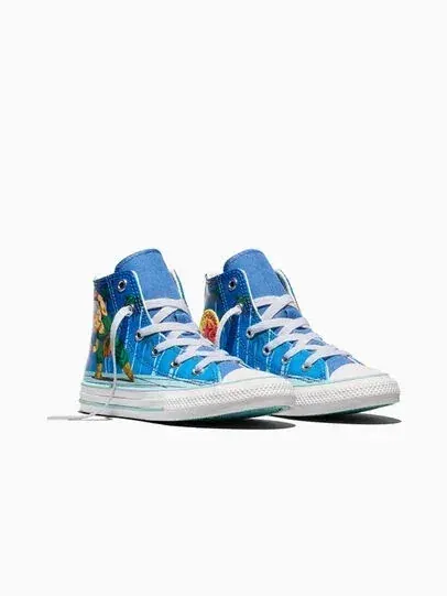 Кеды Converse Chuck Taylor All Star Hi x Dragon Ball Z — изображение 4 из 7, синий/белый