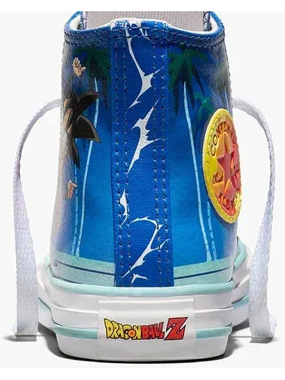 Кеды Converse Chuck Taylor All Star Hi x Dragon Ball Z — изображение 6 из 7, синий/белый