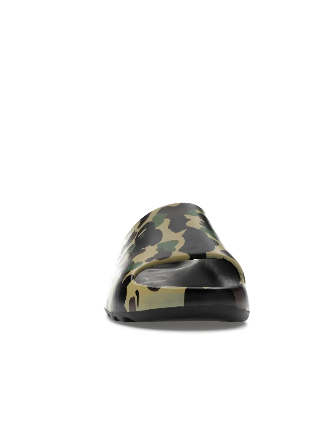 Мужские сандалии-слайды с камуфляжным принтом A Bathing Ape 1st Camo Slide BAPE — изображение 2 из 4, желтый