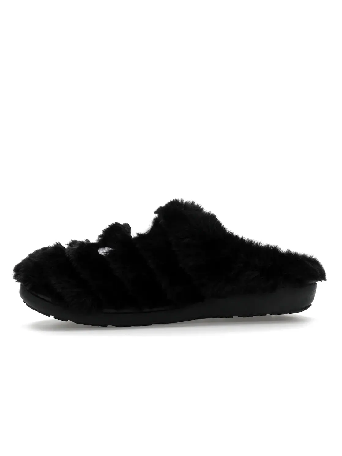 Мужские сандалии с принтом A Bathing Ape Ape Head Puffer Sandals BAPE — изображение 3 из 4, черный