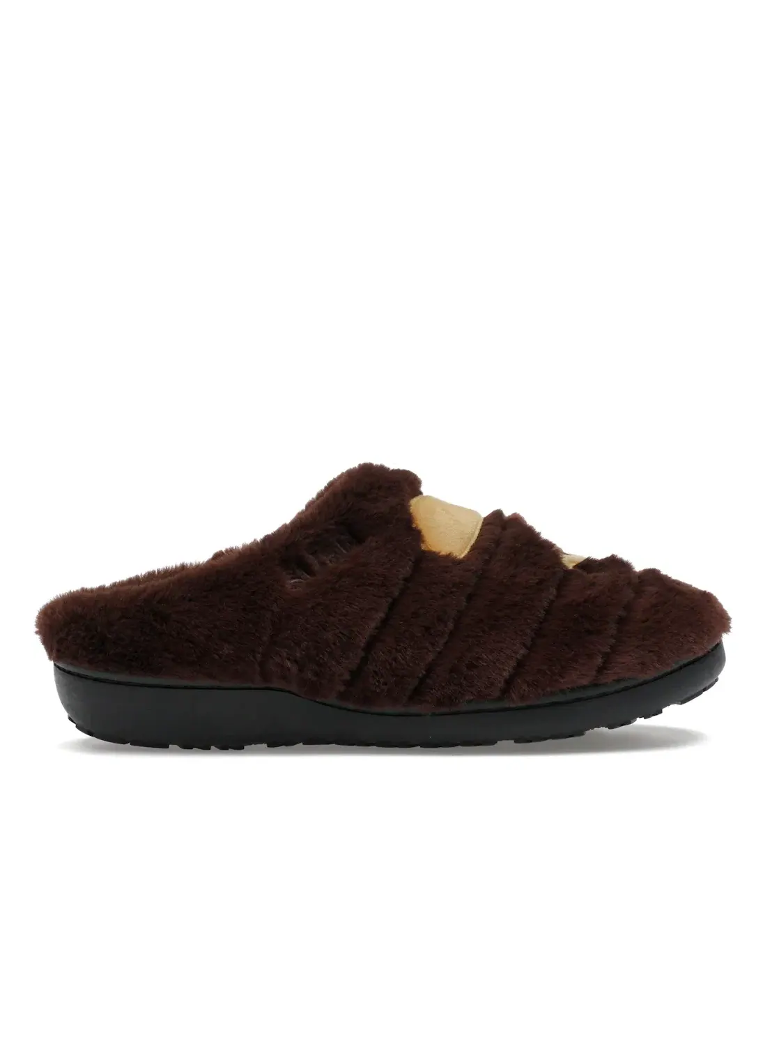 Мужские сандалии A Bathing Ape Ape Head Puffer Sandals BAPE — изображение 1 из 4, коричневый