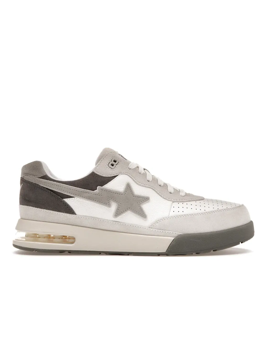 Мужские кроссовки с белой отделкой A Bathing Ape BAPE Road Sta — изображение 1 из 4, белый/серый/темный серый