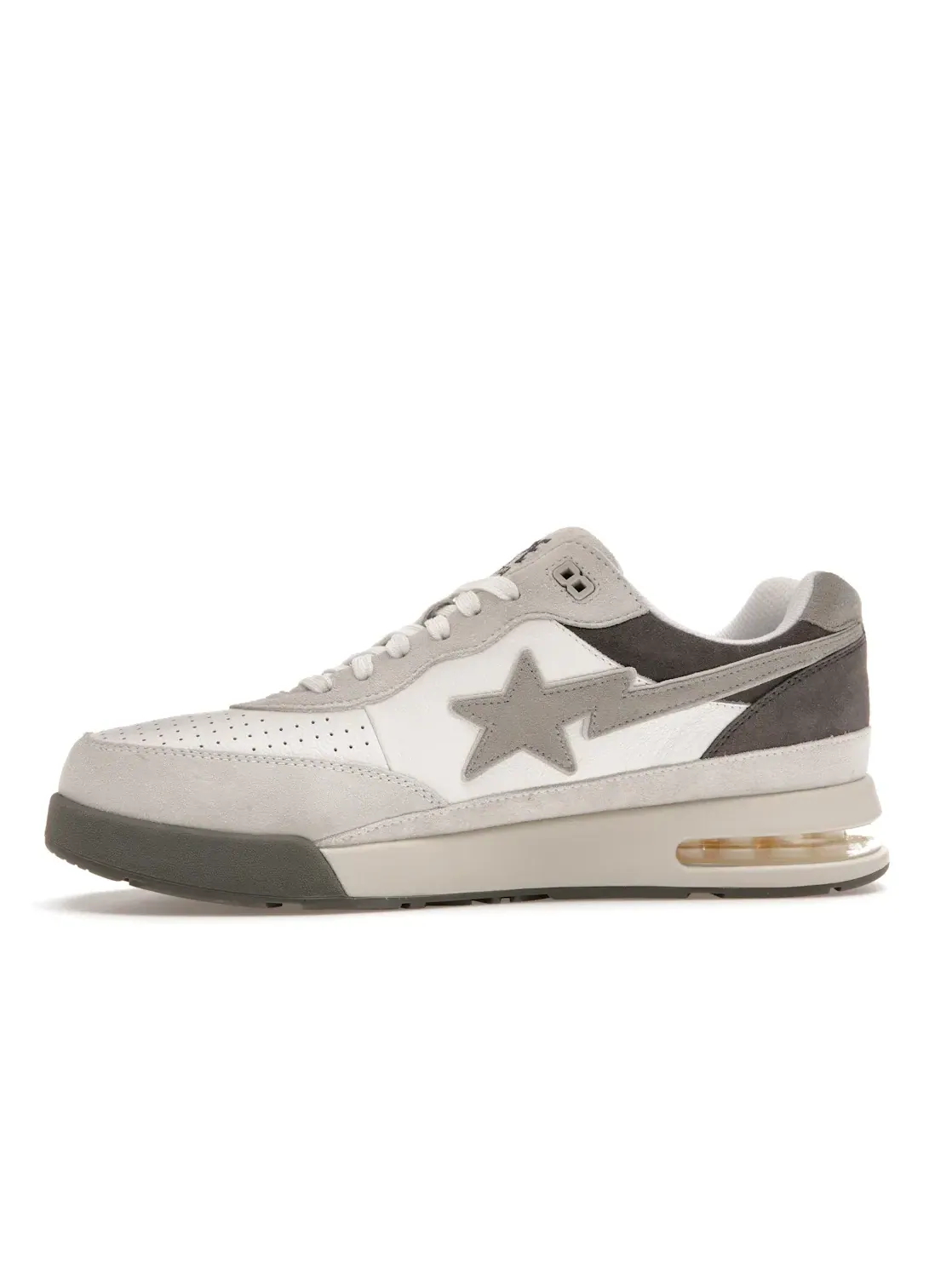 Мужские кроссовки с белой отделкой A Bathing Ape BAPE Road Sta — изображение 3 из 4, белый/серый/темный серый