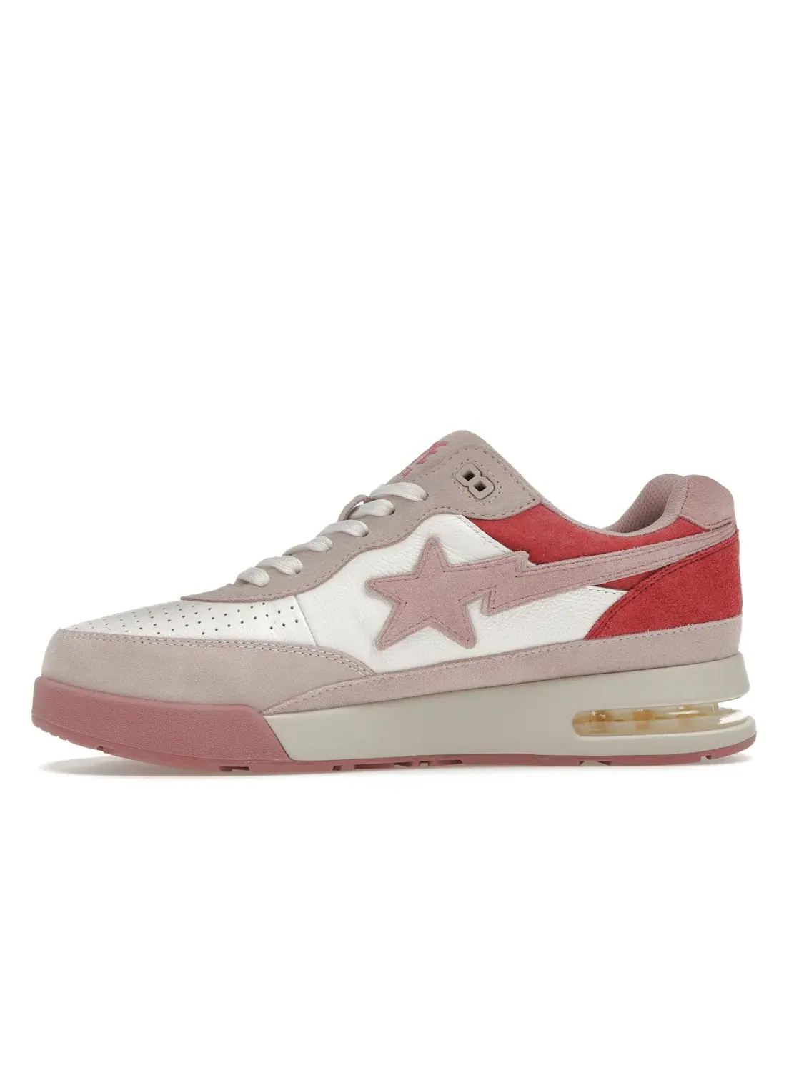 Мужские кроссовки Lifestyle A Bathing Ape BAPE Road Sta BAPE — изображение 3 из 4, белый/розовый/розовый
