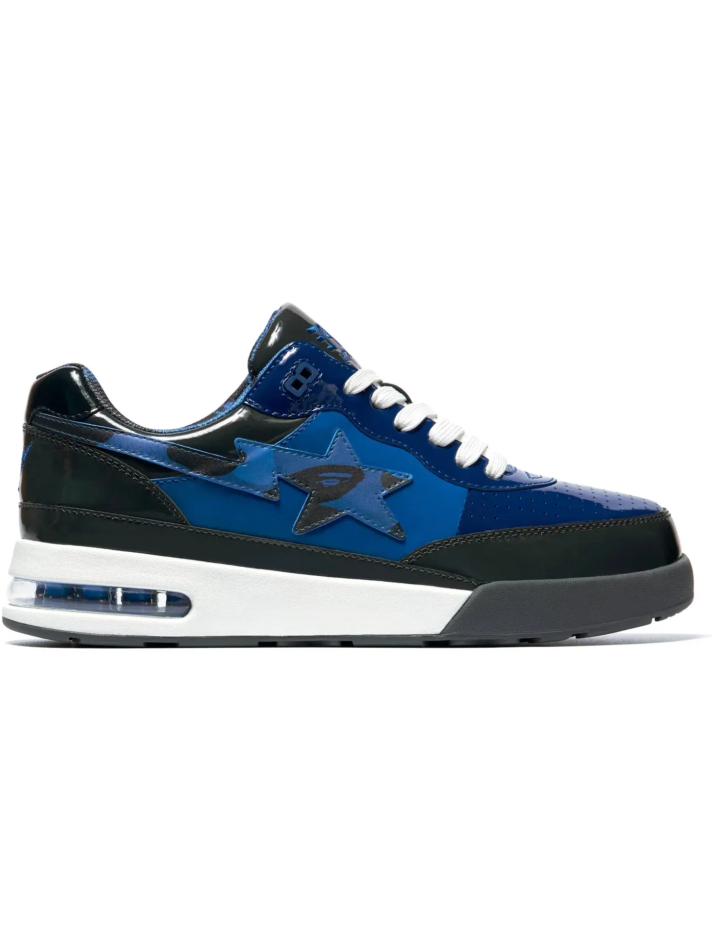 Мужские кроссовки Lifestyle A Bathing Ape BAPE Road Sta BAPE — изображение 1 из 1, синий/черный/белый