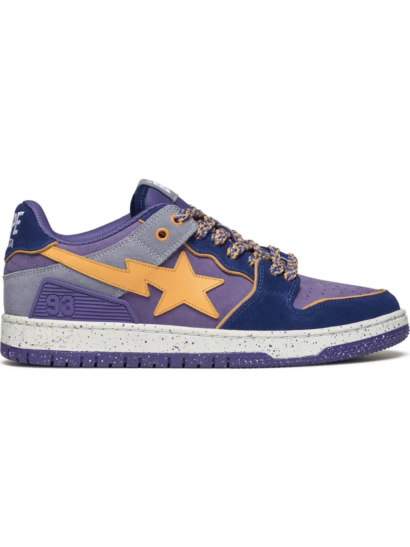 Мужские кроссовки lifestyle A Bathing Ape BAPE SK8 Sta — изображение 1 из 1, фиолетовый