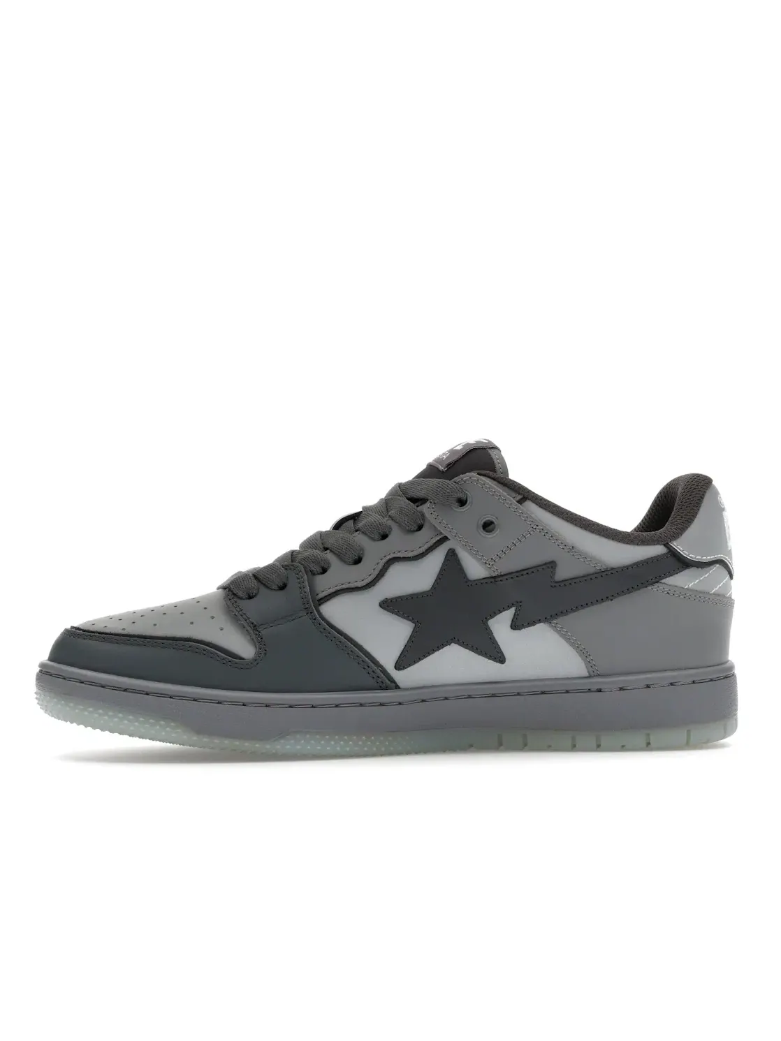 Мужские кроссовки Lifestyle BAPE A Bathing Ape BAPE SK8 Sta — изображение 3 из 4, серый