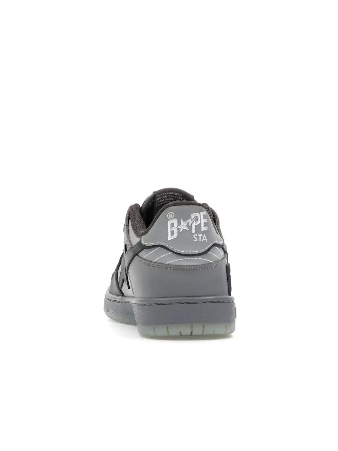 Мужские кроссовки Lifestyle BAPE A Bathing Ape BAPE SK8 Sta — изображение 4 из 4, серый