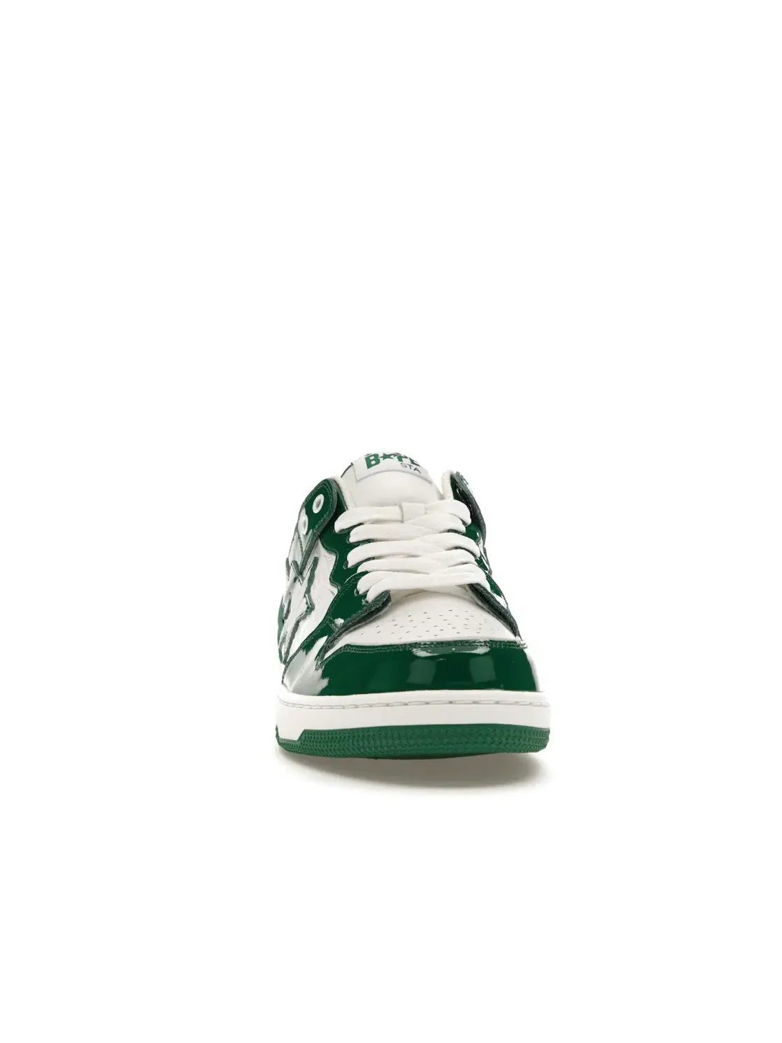 Мужские кроссовки Lifestyle с принтом A Bathing Ape BAPE SK8 Sta BAPE — изображение 2 из 4, зеленый/белый