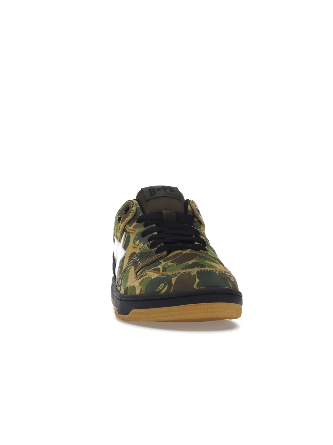 Мужские кроссовки Lifestyle с принтом A Bathing Ape BAPE SK8 Sta BAPE — изображение 2 из 4, зеленый/черный