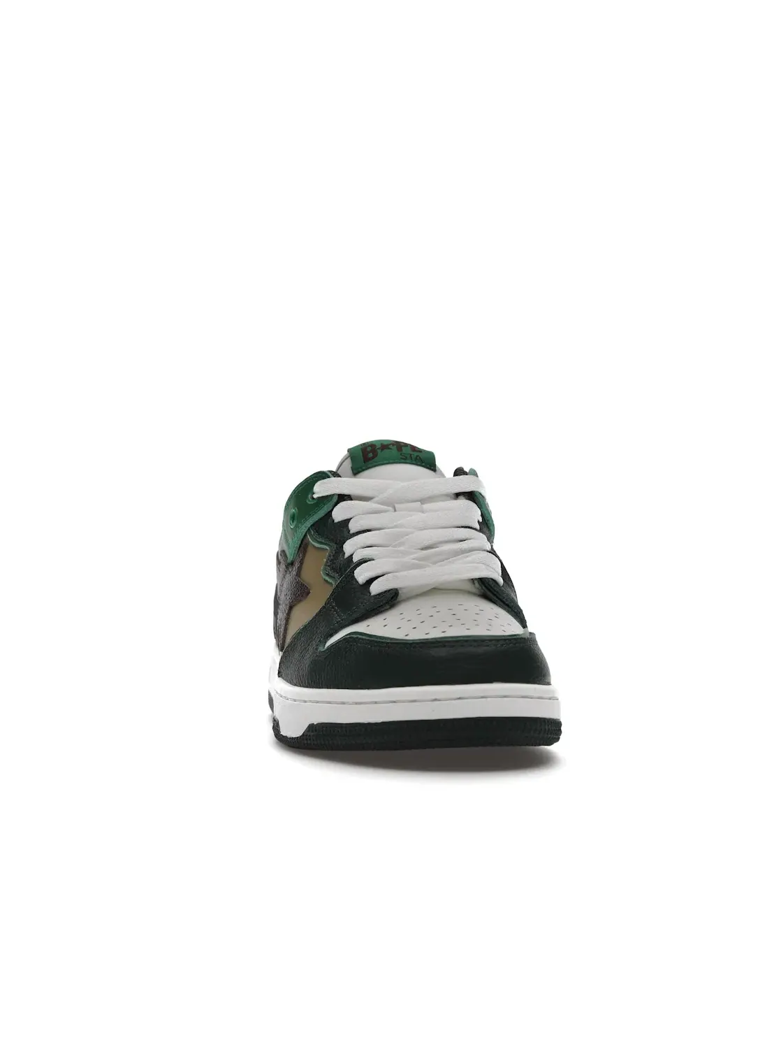 Мужские кроссовки Lifestyle с камуфляжным принтом A Bathing Ape BAPE SK8 Sta — изображение 2 из 4, зеленый/коричневый/белый