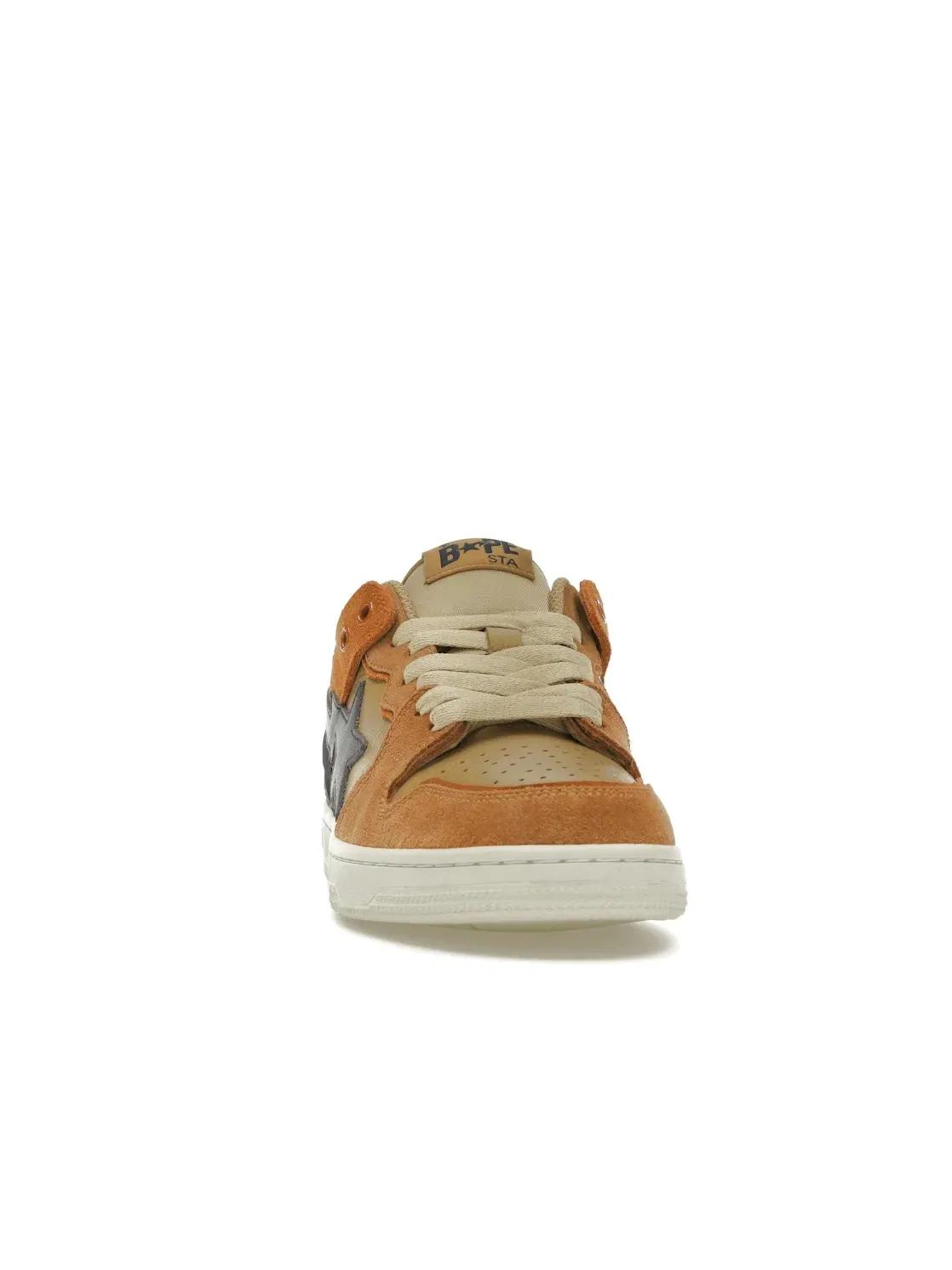 Мужские кроссовки Lifestyle BAPE SK8 Sta Beige/Orange/Navy — изображение 2 из 4