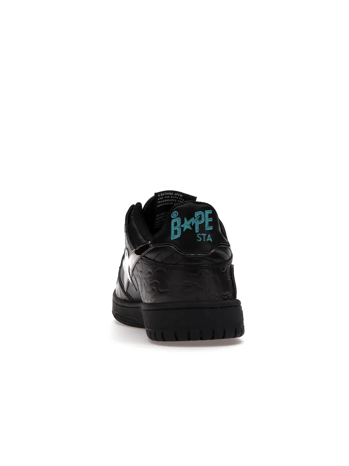 Мужские кроссовки Lifestyle A Bathing Ape BAPE SK8 Sta BAPE — изображение 4 из 4, черный/серебристый