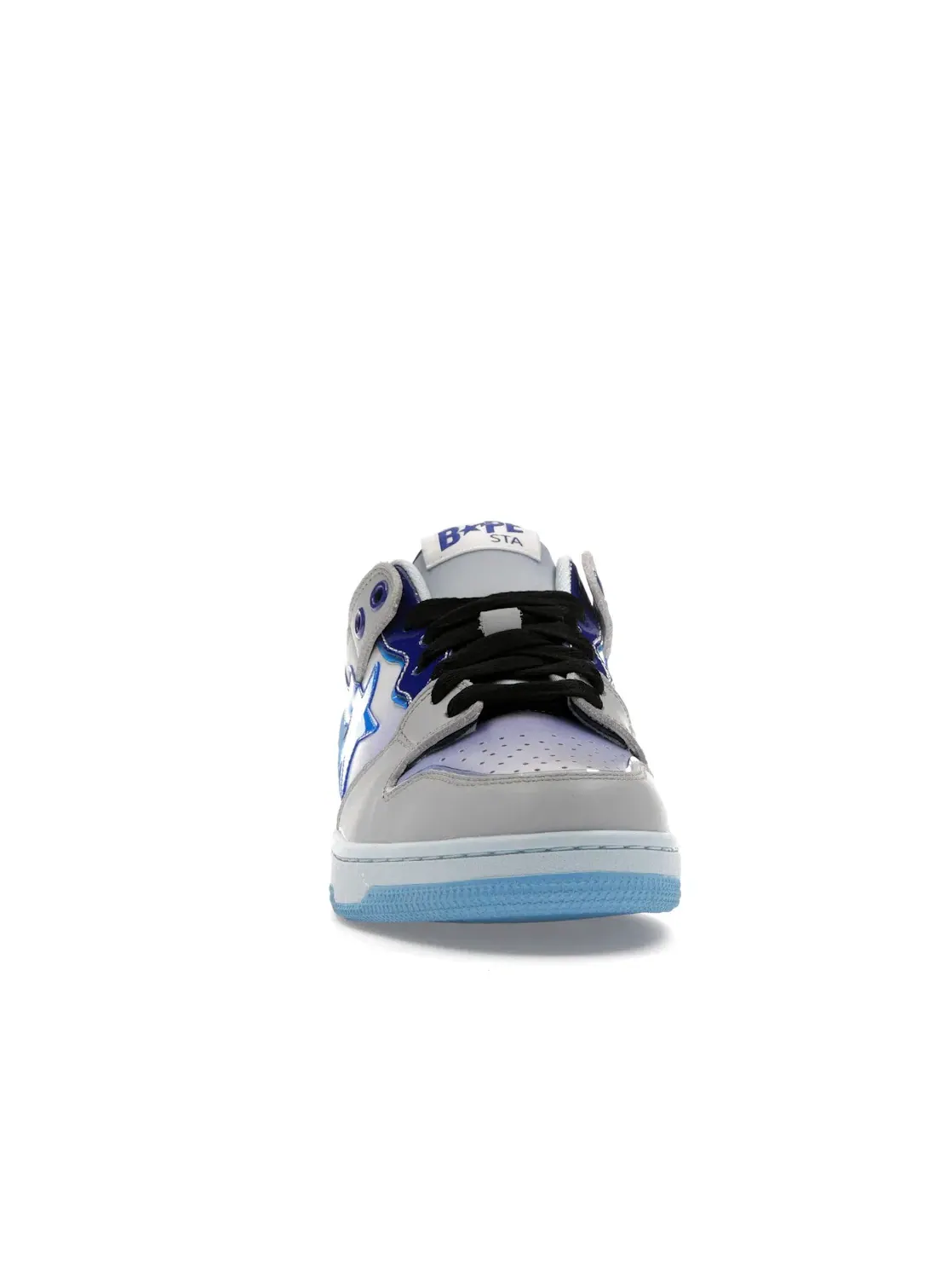 Мужские кроссовки с низким верхом BAPE SK8 Sta BAPE — изображение 2 из 4, синий//серый