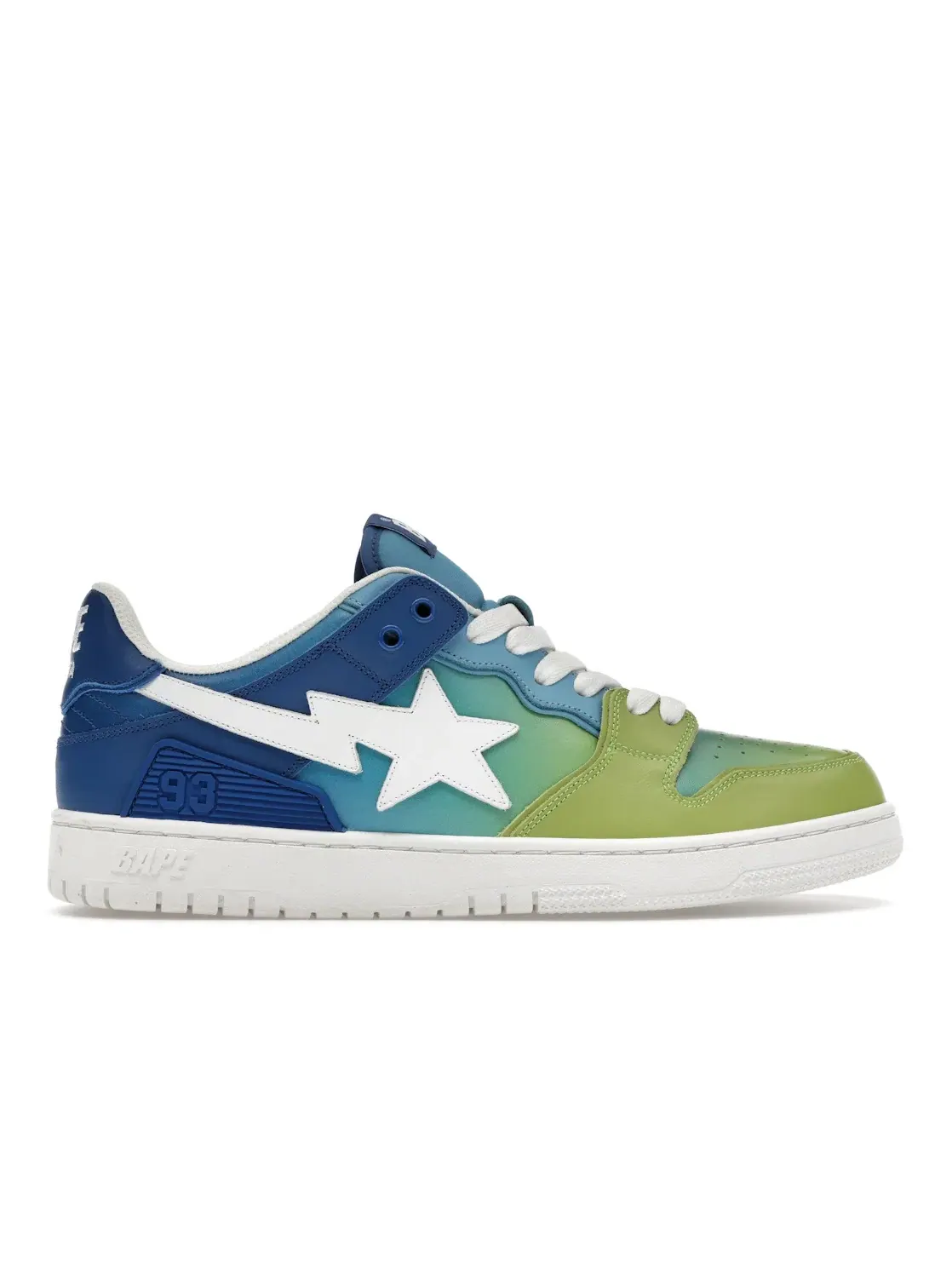 Мужские кроссовки lifestyle A Bathing Ape BAPE SK8 Sta BAPE — изображение 1 из 4, синий/зеленый