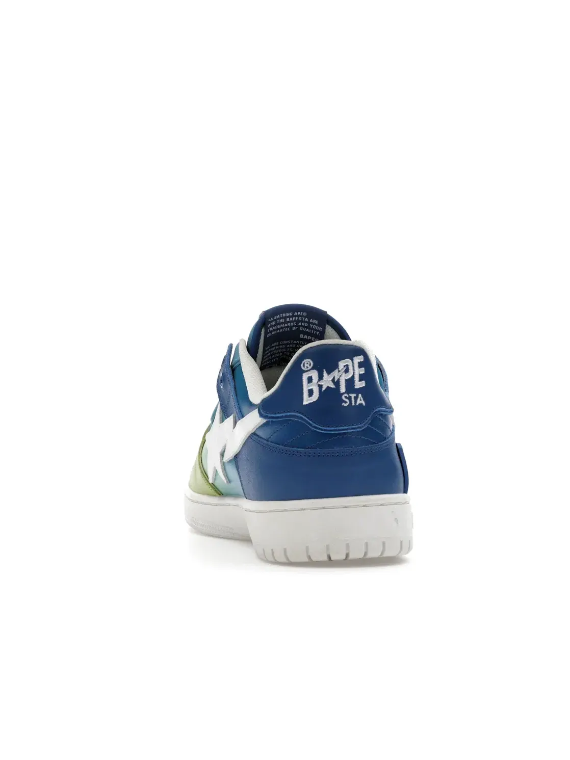 Мужские кроссовки lifestyle A Bathing Ape BAPE SK8 Sta BAPE — изображение 4 из 4, синий/зеленый
