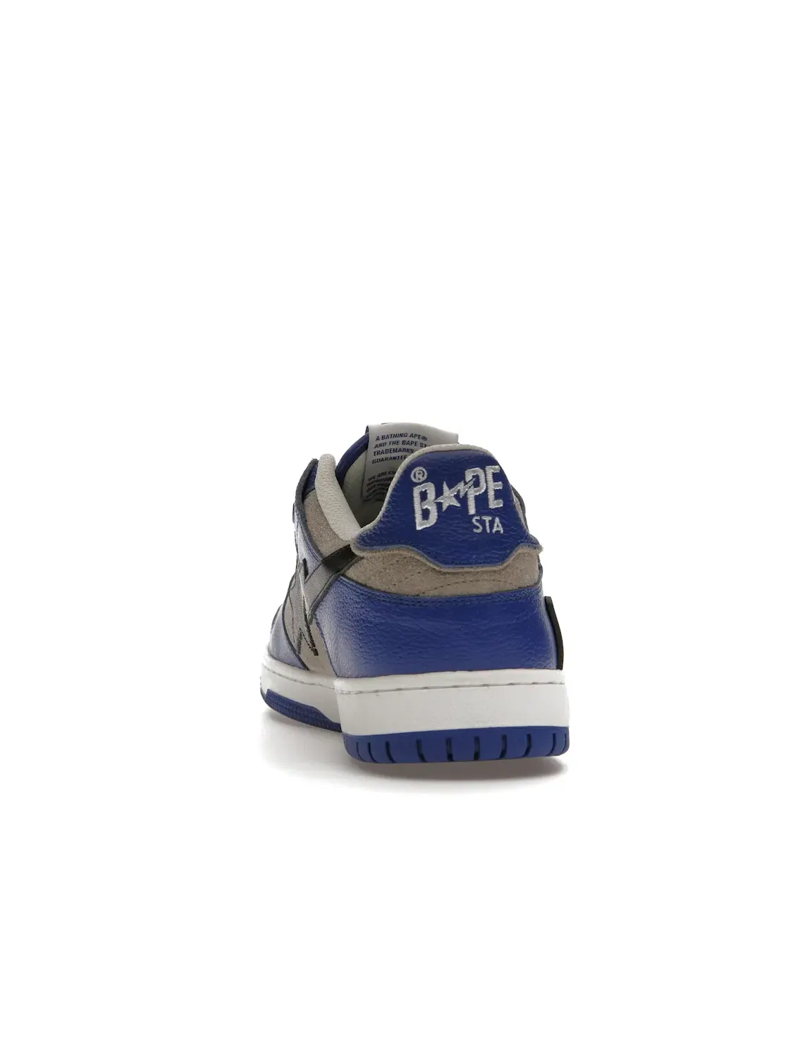 Мужские кроссовки Lifestyle BAPE SK8 Sta — изображение 4 из 4, белый/синий/серый