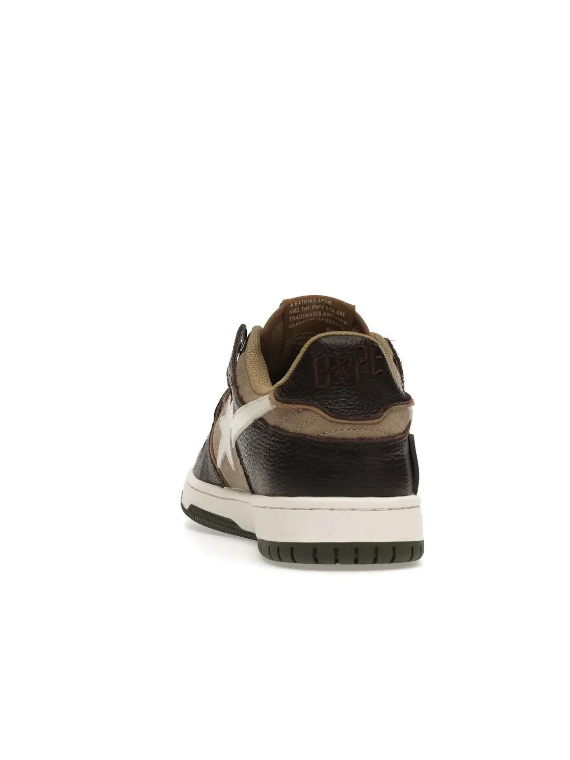 Мужские кроссовки из кожи и замши A Bathing Ape BAPE SK8 Sta BAPE — изображение 4 из 4
