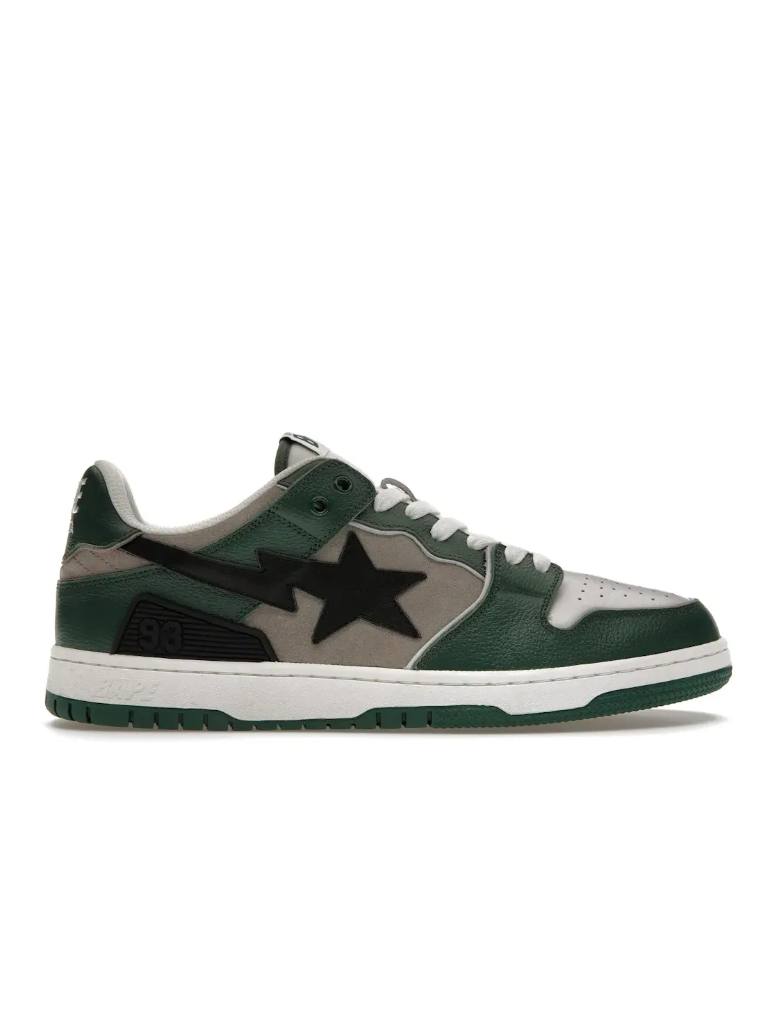 Мужские кроссовки Lifestyle с замшевым и кожаным верхом A Bathing Ape BAPE SK8 Sta — изображение 1 из 4, серый