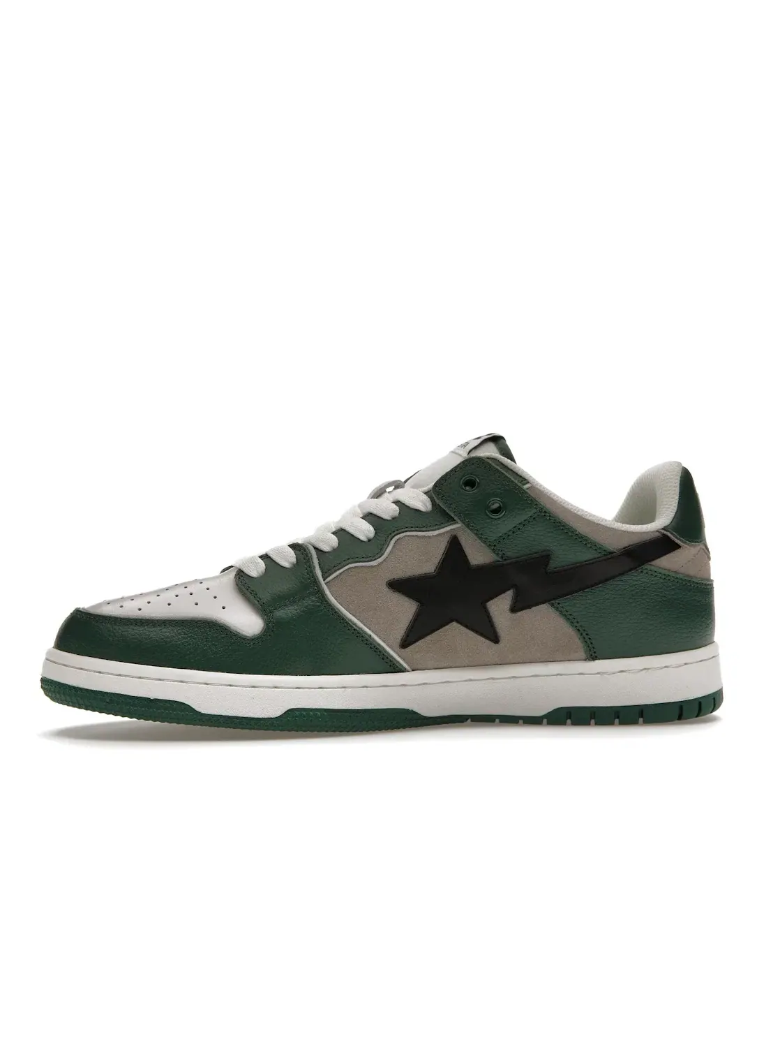 Мужские кроссовки Lifestyle с замшевым и кожаным верхом A Bathing Ape BAPE SK8 Sta — изображение 3 из 4, серый