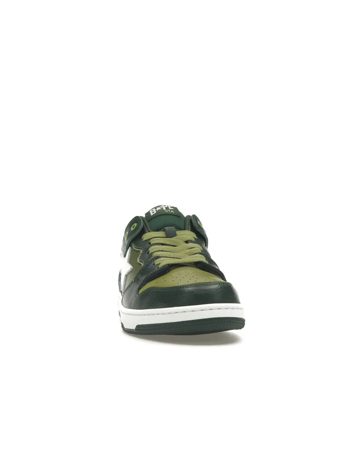 Мужские кроссовки Lifestyle A Bathing Ape BAPE SK8 Sta BAPE — изображение 2 из 4, зеленый/хаки/белый