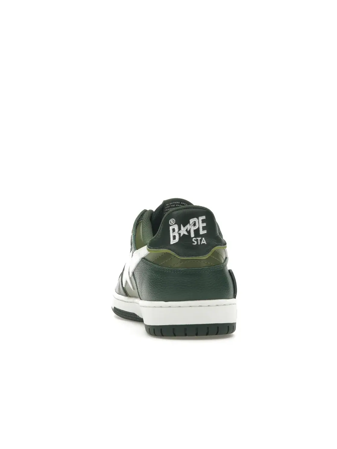 Мужские кроссовки Lifestyle A Bathing Ape BAPE SK8 Sta BAPE — изображение 4 из 4, зеленый/хаки/белый