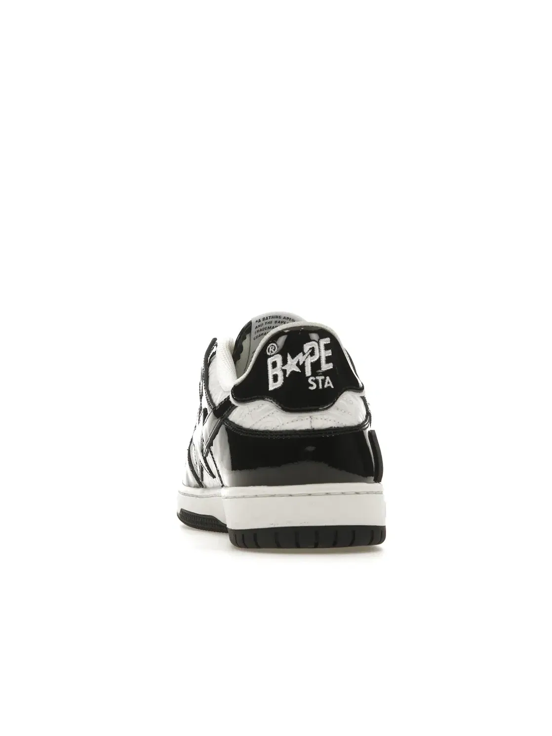 Мужские кроссовки Lifestyle BAPE A Bathing Ape BAPE SK8 Sta — изображение 4 из 4, черный/белый