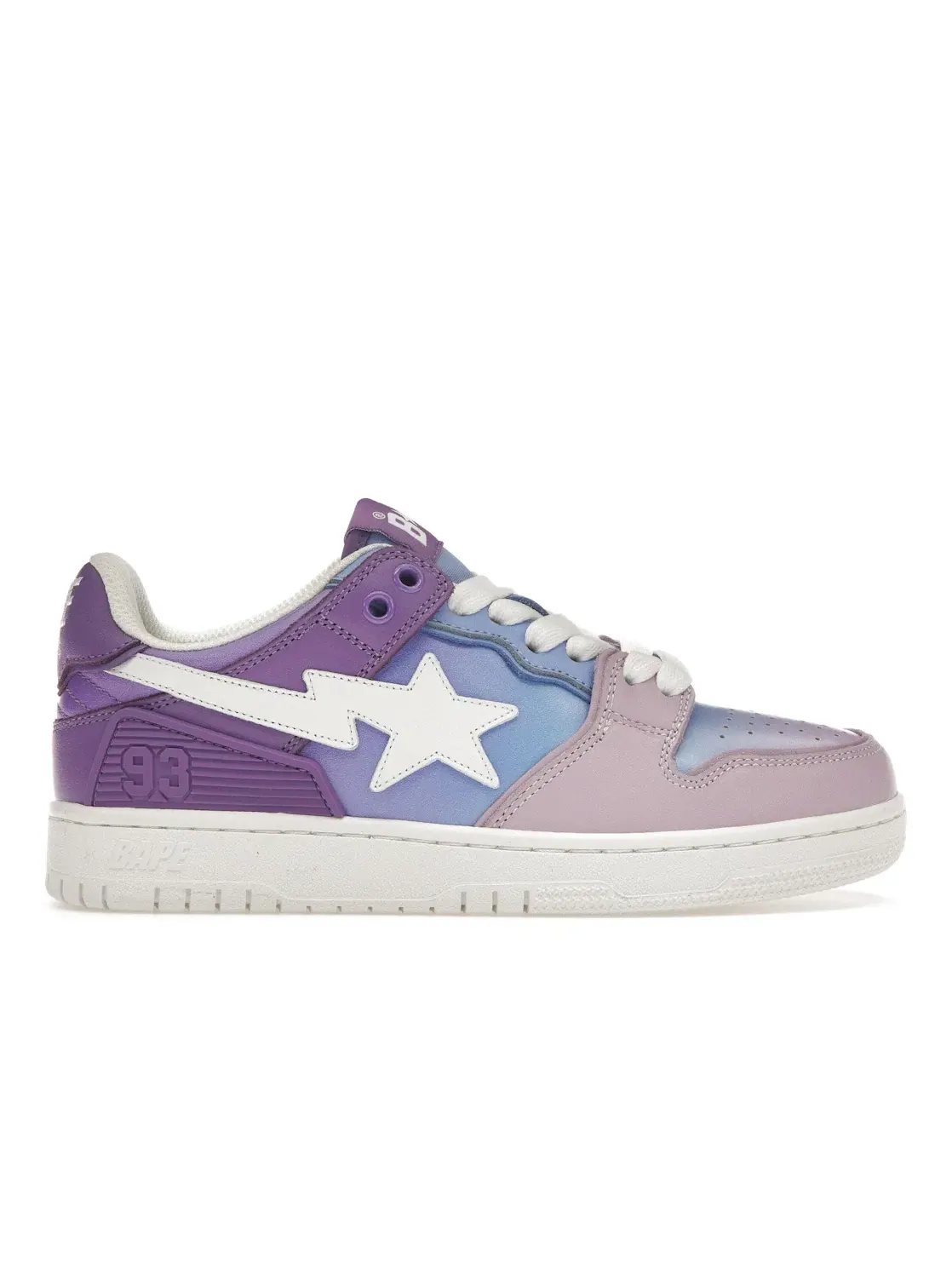 Мужские кроссовки Lifestyle A Bathing Ape BAPE SK8 Sta BAPE — изображение 1 из 4, фиолетовый/синий