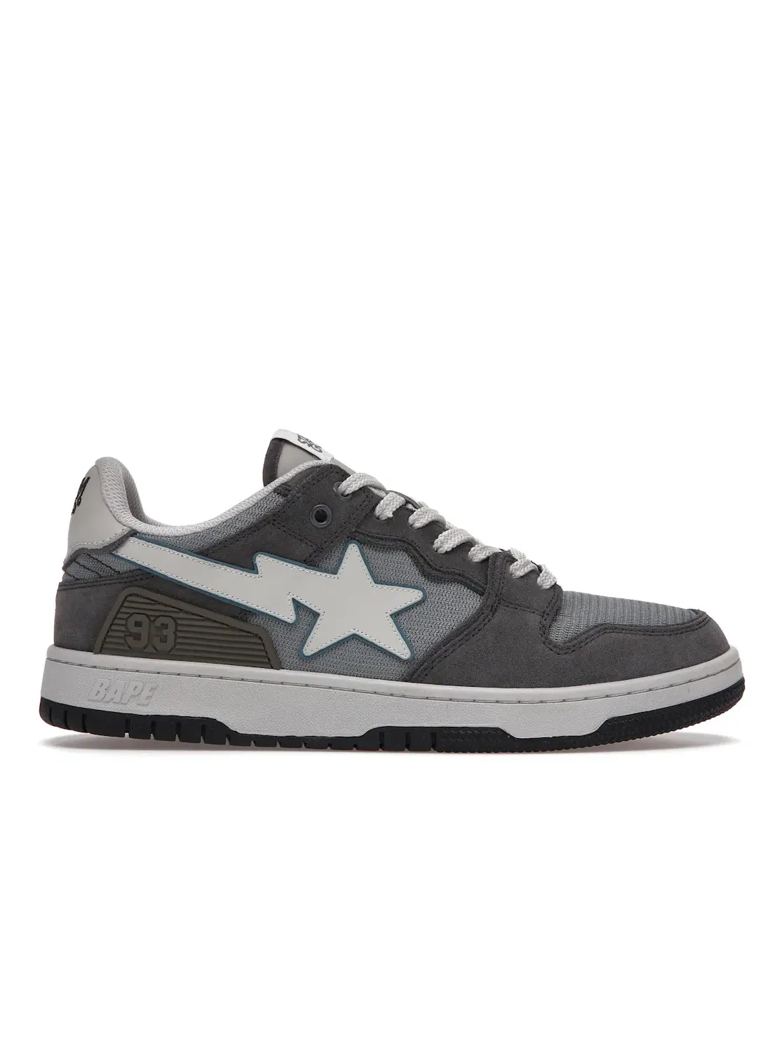 Мужские кроссовки Lifestyle BAPE A Bathing Ape BAPE SK8 Sta — изображение 1 из 4, серый/синий/белый