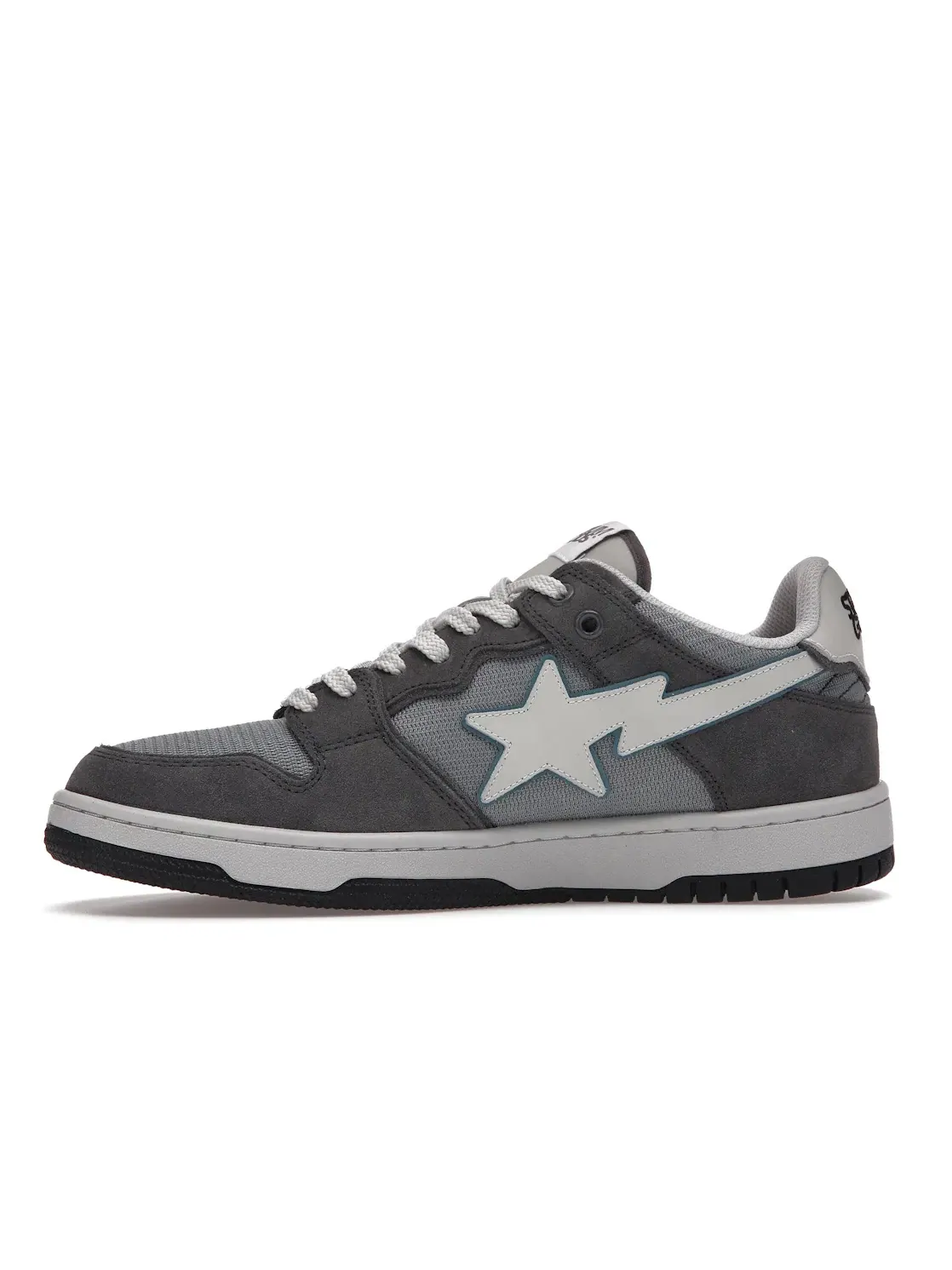 Мужские кроссовки Lifestyle BAPE A Bathing Ape BAPE SK8 Sta — изображение 3 из 4, серый/синий/белый