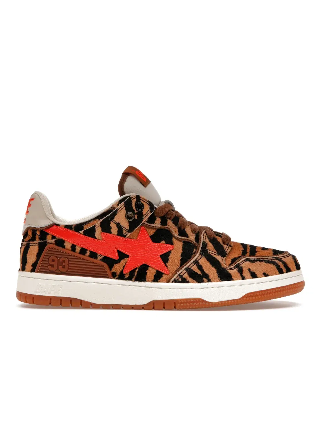 Мужские кроссовки Lifestyle A Bathing Ape BAPE SK8 Sta BAPE — изображение 1 из 4, оранжевый коричневый