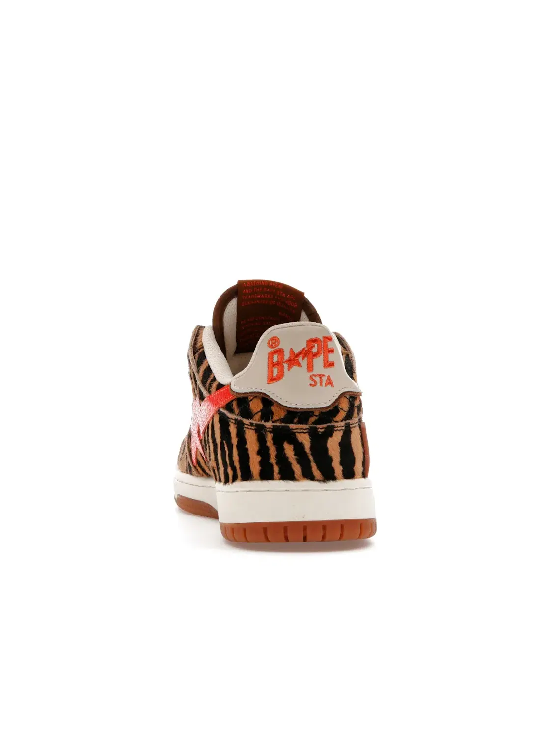 Мужские кроссовки Lifestyle A Bathing Ape BAPE SK8 Sta BAPE — изображение 4 из 4, оранжевый коричневый