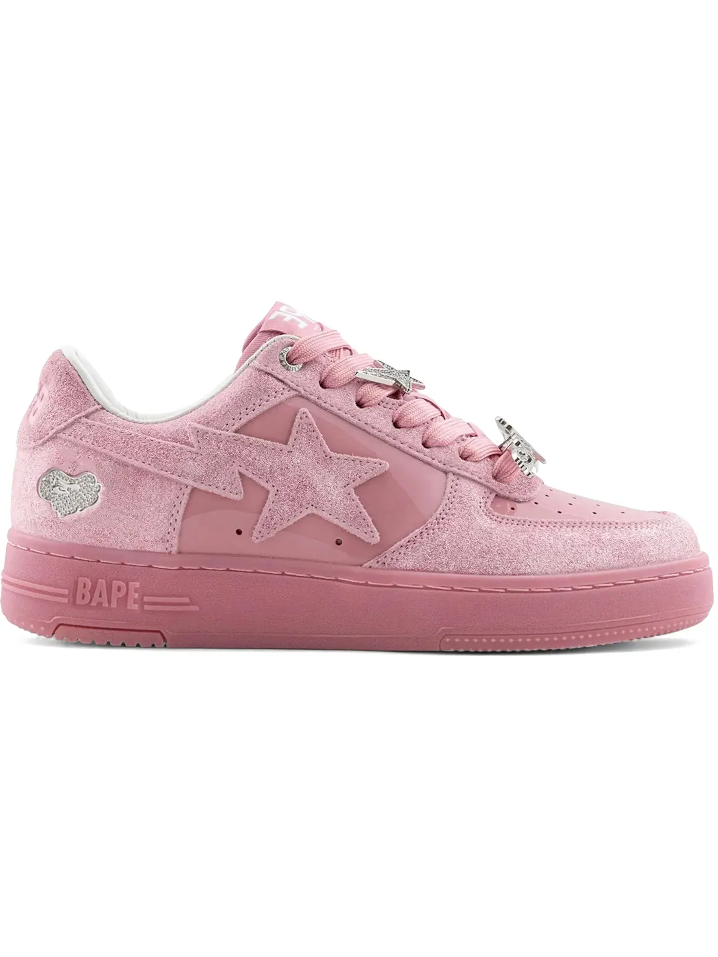Мужские кроссовки Lifestyle A Bathing Ape BAPE Sta BAPE — изображение 1 из 1, розовый