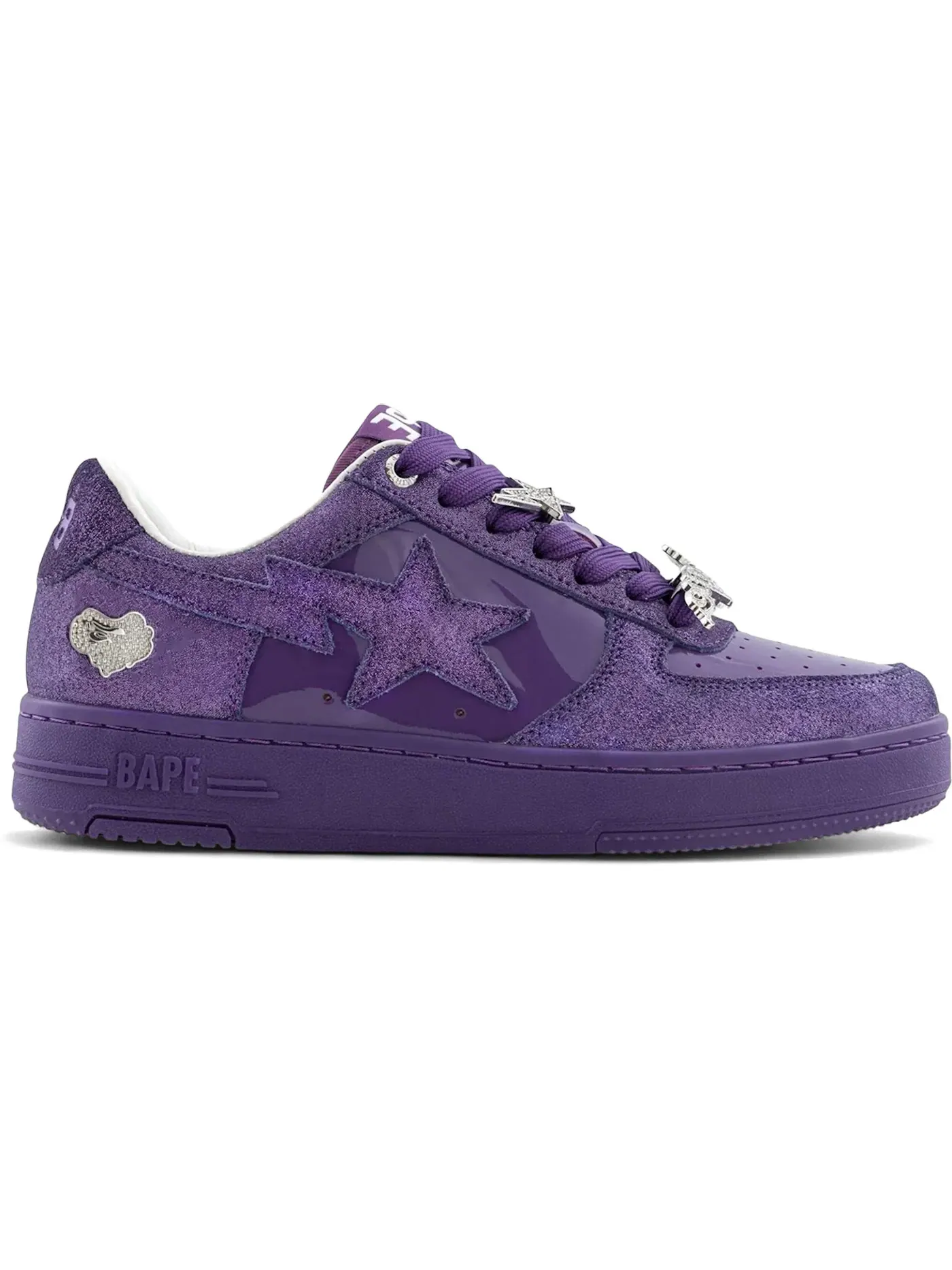 Мужские кроссовки Lifestyle A Bathing Ape BAPE Sta BAPE — изображение 1 из 1, фиолетовый