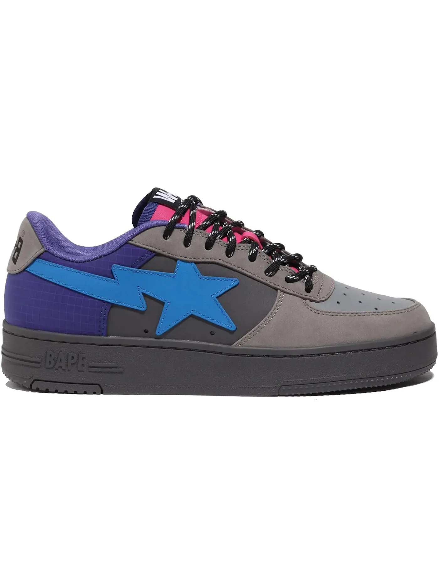 Мужские кроссовки Lifestyle A Bathing Ape BAPE Sta #2 BAPE — изображение 1 из 1, серый