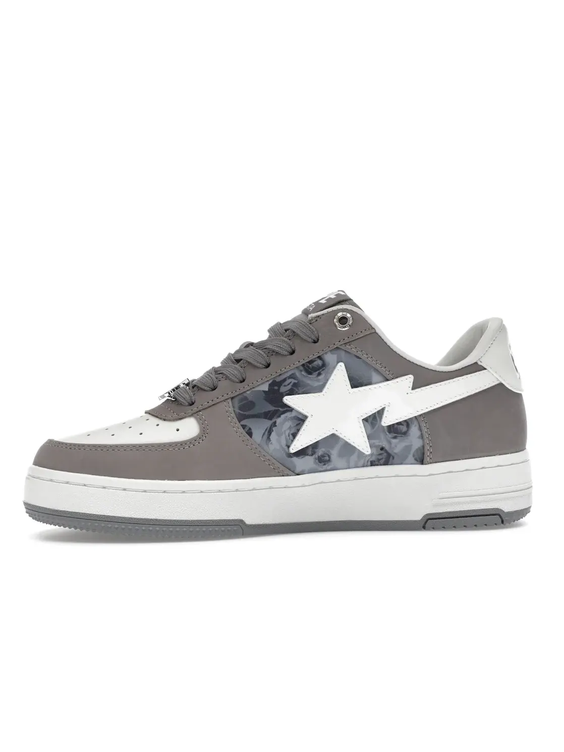 Мужские кроссовки Lifestyle с принтом роз A Bathing Ape BAPE Sta — изображение 3 из 4, серый