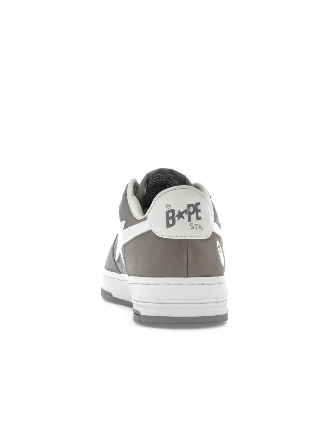 Мужские кроссовки Lifestyle с принтом роз A Bathing Ape BAPE Sta — изображение 4 из 4, серый