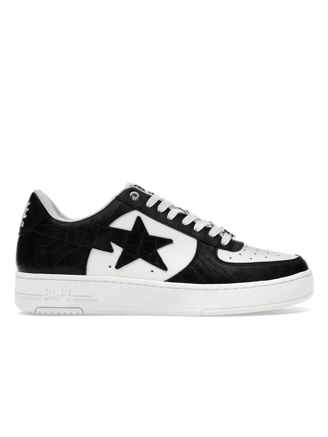 Мужские кроссовки Lifestyle BAPE A Bathing Ape BAPE Sta — изображение 1 из 4, черный/белый