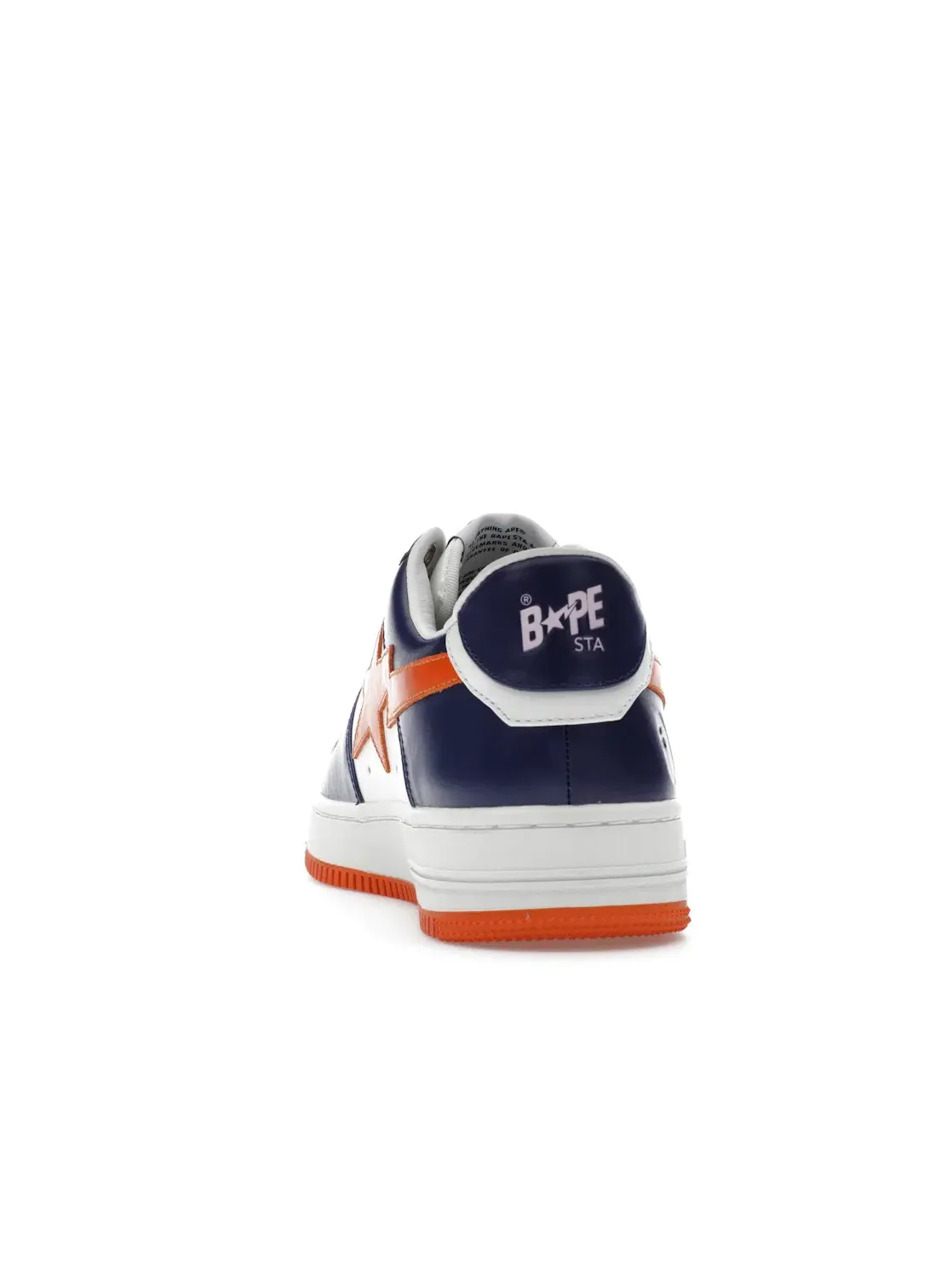 Мужские кроссовки Lifestyle A Bathing Ape BAPE Sta BAPE — изображение 4 из 4, белый/синий/оранжевый