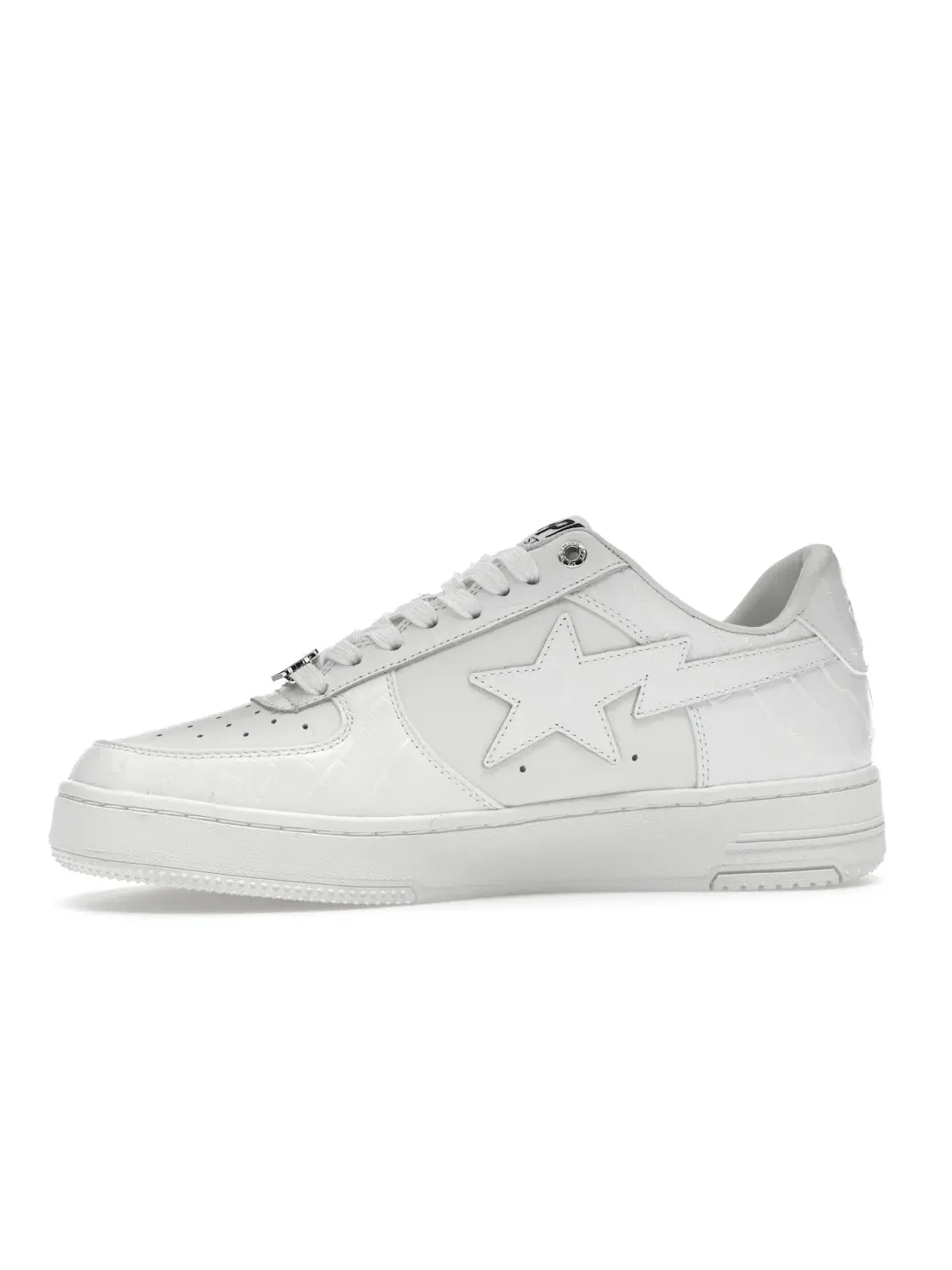 Мужские кроссовки Lifestyle BAPE A Bathing Ape BAPE Sta — изображение 3 из 4, белый/белый