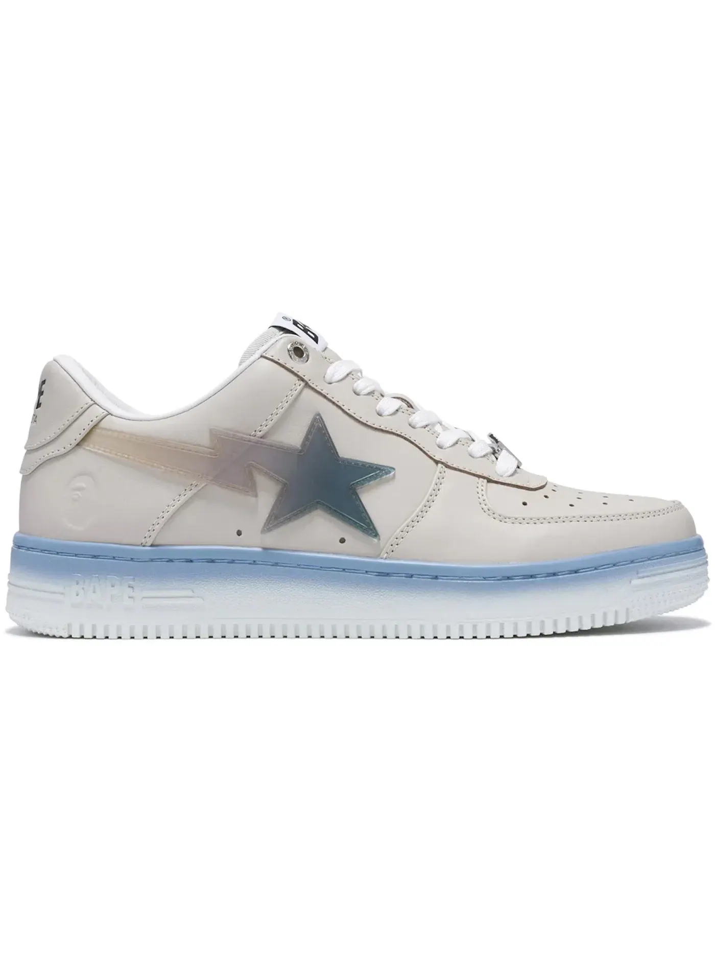Мужские кроссовки Lifestyle A Bathing Ape BAPE Sta BAPE — изображение 1 из 1, бежевый синий
