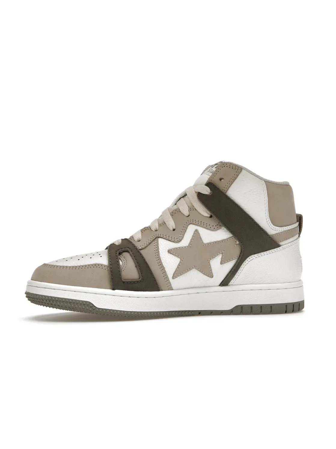 Мужские кроссовки Lifestyle BAPE A Bathing Ape BAPE Sta 93 Hi — изображение 3 из 4, серый/белый/темный серый