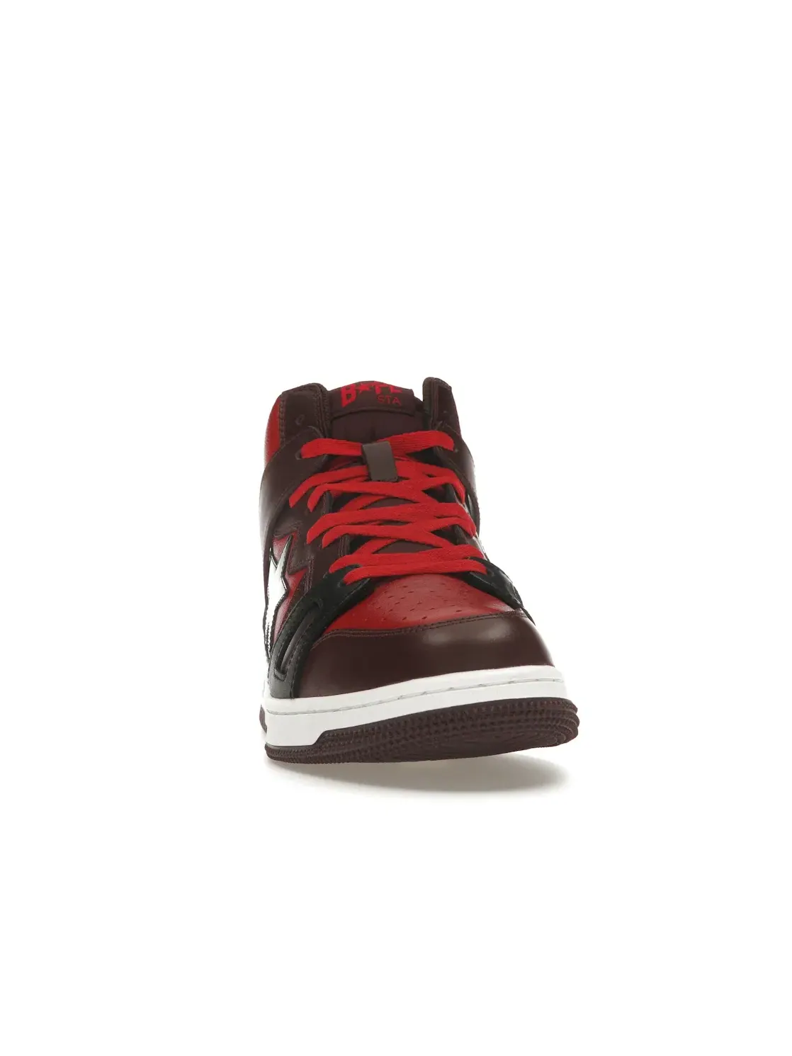 Мужские кроссовки Lifestyle A Bathing Ape BAPE Sta 93 Hi BAPE — изображение 2 из 4, красный/бордовый