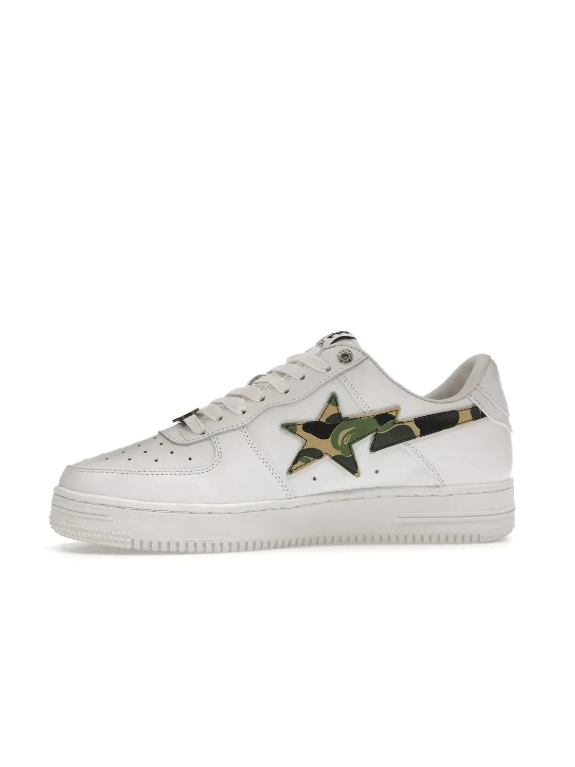 Мужские кроссовки Lifestyle с камуфляжным принтом BAPE A Bathing Ape BAPE Sta Low — изображение 3 из 4, белый/зеленый