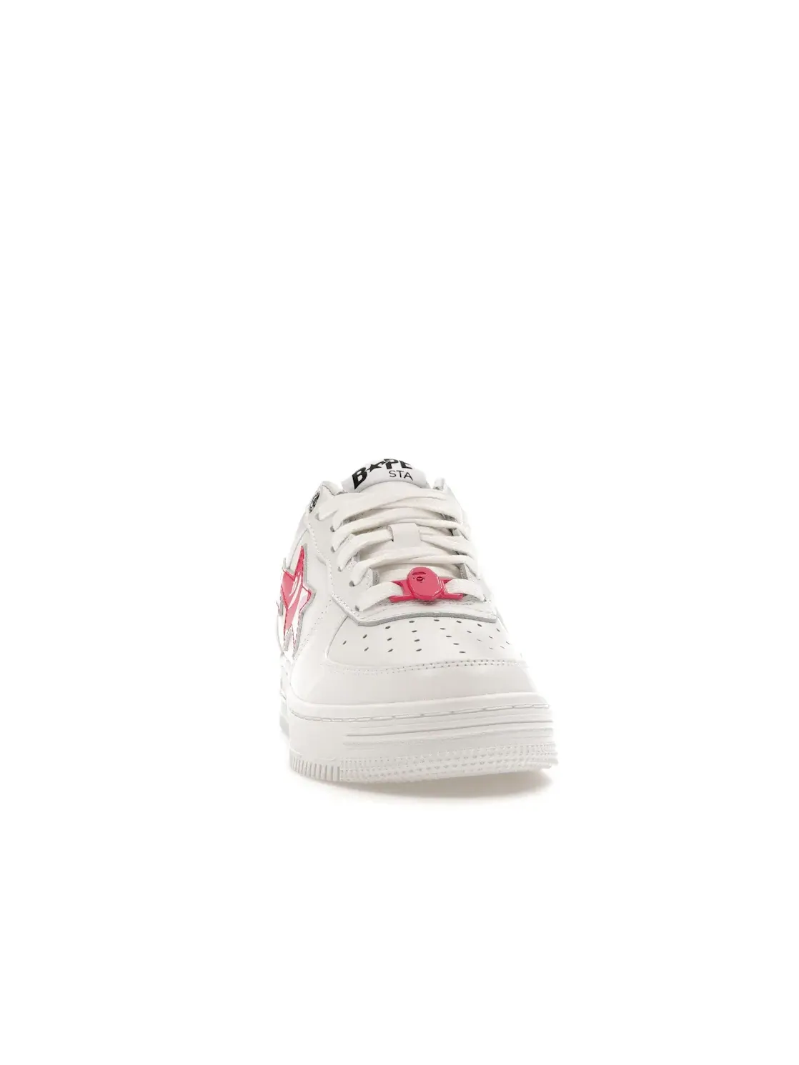 Мужские кроссовки с камуфляжным принтом A Bathing Ape BAPE Sta Low — изображение 2 из 4, белый/розовый